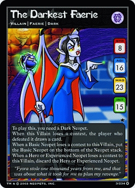 The Darkest Faerie - Foil